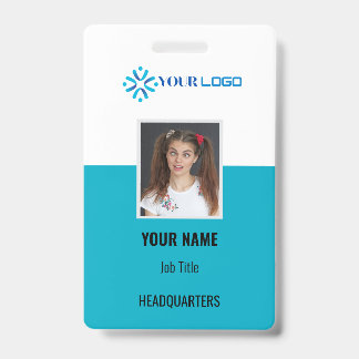 Aangepaste zakelijke badge-ID voor werknemers | Fo Badge