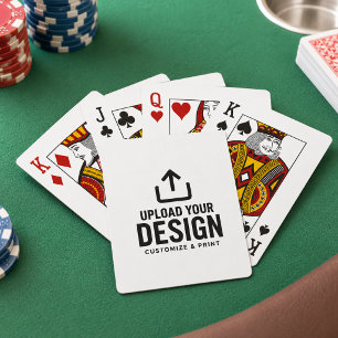 Aangepaste Zakelijke Bedrijfs Persoonlijke Pokerkaarten