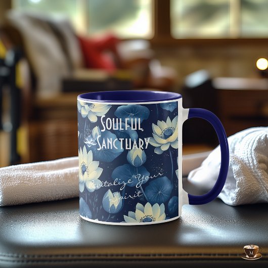 Aangepaste Zakelijke Boho Wellness Mok - Tranquil