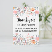 Aangepaste zakelijke creditcard (Staand voorkant)