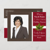 Aangepaste zakelijke feestdagen - Modern (Voorkant / Achterkant)