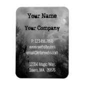 Aangepaste zakelijke Grungy Haunted Sky Magnets Magneet (Verticaal)