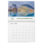 Aangepaste zakelijke kalender 2024 (Jan 2026)