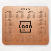 Aangepaste zakelijke Logo 2023-agenda Muismat (Voorkant)