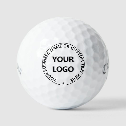 Aangepaste zakelijke Logo Aangepaste Golf Balls Golfballen (Voorkant)