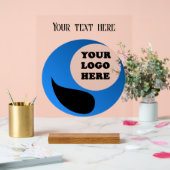 Aangepaste zakelijke Logo Acryl Bord (Huwelijk)