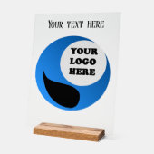 Aangepaste zakelijke Logo Acryl Bord (Hoek)