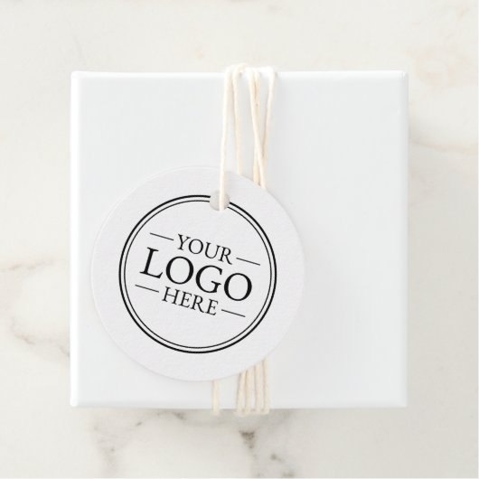 Aangepaste zakelijke Logo Bedankjes Labels (In situ)