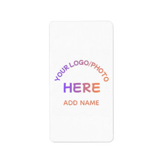 Aangepaste Zakelijke Logo Bedrijfs Sjabloon Etiket
