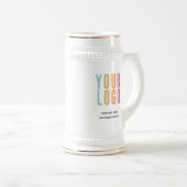 Aangepaste zakelijke Logo Bierpul (Voorkant rechts)