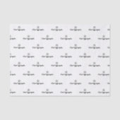 Aangepaste Zakelijke Logo Chic Cadeau/Productverpa Tissuepapier (Voorkant)