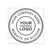 Aangepaste zakelijke Logo Eenvoudige Rubberstempel (Afrduk)
