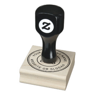 Aangepaste zakelijke Logo Eenvoudige Rubberstempel