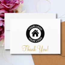 Aangepaste zakelijke Logo en boodschap