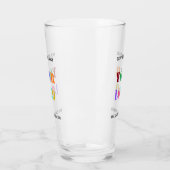 Aangepaste zakelijke Logo en tekst promotieglas Glas (Links)
