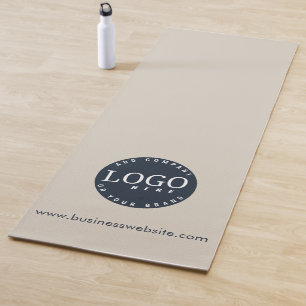 Aangepaste zakelijke Logo- en webadresklanten Yogamat