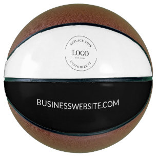 Aangepaste zakelijke Logo en website Basketbal