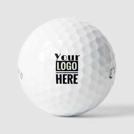 Aangepaste zakelijke Logo gepersonaliseerde golfba Golfballen (Voorkant)
