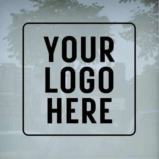 Aangepaste zakelijke Logo Gepersonaliseerde winkel Raamsticker