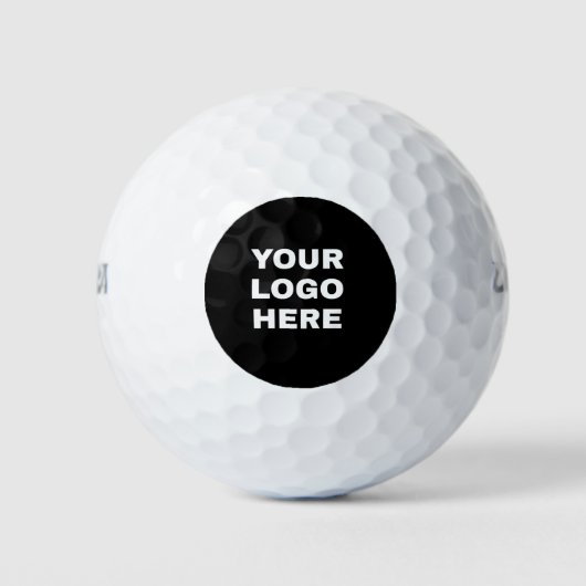 Aangepaste zakelijke Logo Golfbal Golfballen (Voorkant)
