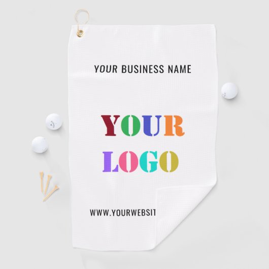 Aangepaste zakelijke Logo Golfhanddoek - Uw kleure (Insitu)