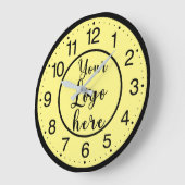 Aangepaste zakelijke Logo - Grote klok (Hoek)