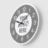 Aangepaste zakelijke Logo Grote Klok (Hoek)