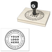 Aangepaste zakelijke Logo Grote rubberstempel Rubberstempel (Gestempeld)