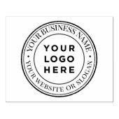 Aangepaste zakelijke Logo Grote rubberstempel Rubberstempel (Afrduk)