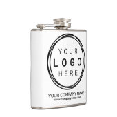 Aangepaste zakelijke Logo Heupfles (Rechts)