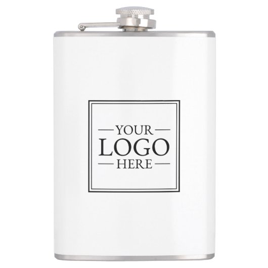 Aangepaste zakelijke Logo Heupfles (Voorkant)