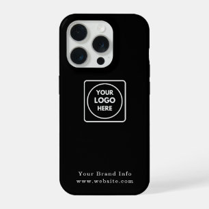 Aangepaste Zakelijke Logo iPhone Hoes Bedrijfslo 15 Pro Hoesje