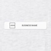 Aangepaste zakelijke logo-labels labels (Design 1)