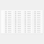 Aangepaste zakelijke logo-labels labels (Vel)