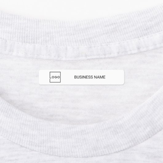 Aangepaste zakelijke logo-labels labels (Aangebracht)