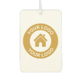 Aangepaste zakelijke Logo Luchtverfrisser (Voorkant)