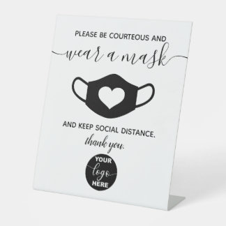 Aangepaste zakelijke Logo merkveiligheid Draag een Reclamebord Met Voetstuk