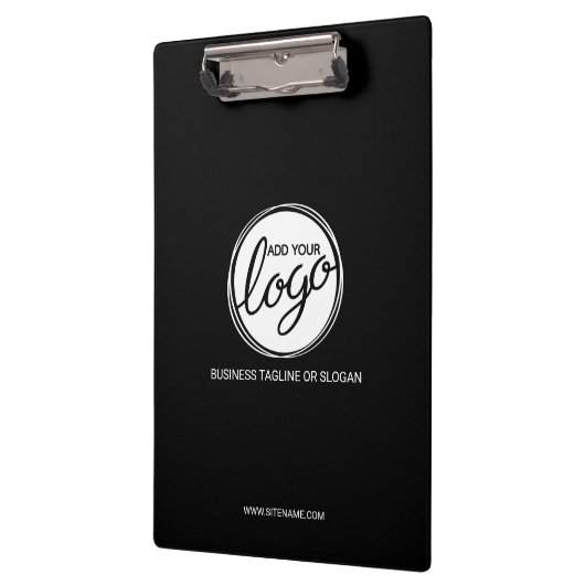 Aangepaste zakelijke Logo met aangepaste tekst Klembord (Links)