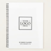 Aangepaste zakelijke Logo met aangepaste tekst Planner (Voorkant)