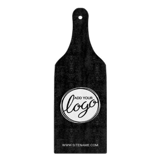 Aangepaste zakelijke Logo met aangepaste tekst Snijplank (Voorkant)