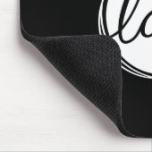 Aangepaste zakelijke Logo Muismat (Hoek)