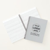 Aangepaste zakelijke Logo Notitieboek (Binnen)