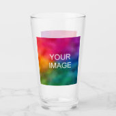 Aangepaste zakelijke Logo of Afbeelding Naam toevo Glas (Voorkant)