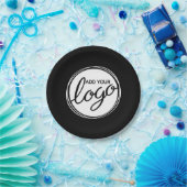 Aangepaste zakelijke Logo Papieren Bordje (Feest)