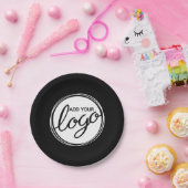 Aangepaste zakelijke Logo Papieren Bordje (Feest)