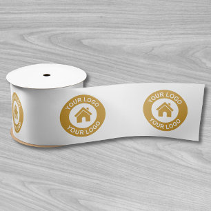 Aangepaste zakelijke Logo Patroon Bedrijfspromotie Lint