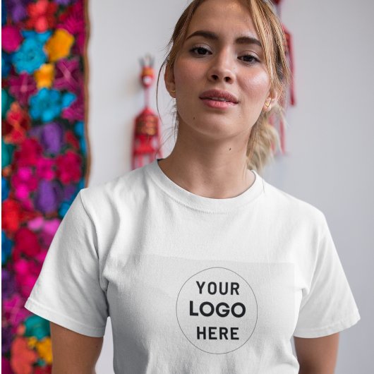 Aangepaste zakelijke Logo | Personeel van de onder T-shirt