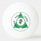 Aangepaste zakelijke Logo Pingpongballen (Voorkant)