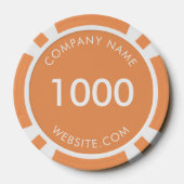 Aangepaste zakelijke Logo Poker Chips (Achterkant)
