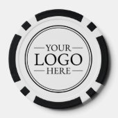 Aangepaste zakelijke Logo Poker Chips (Achterkant)